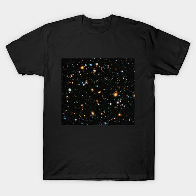 Hubble Extreme Deep Field T-Shirt by RockettGraph1cs